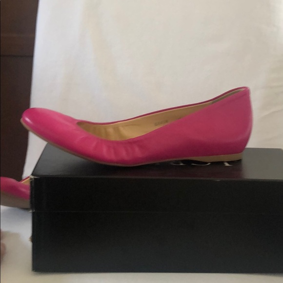 Cece pink leather ballet flats - Picture 2 of 3